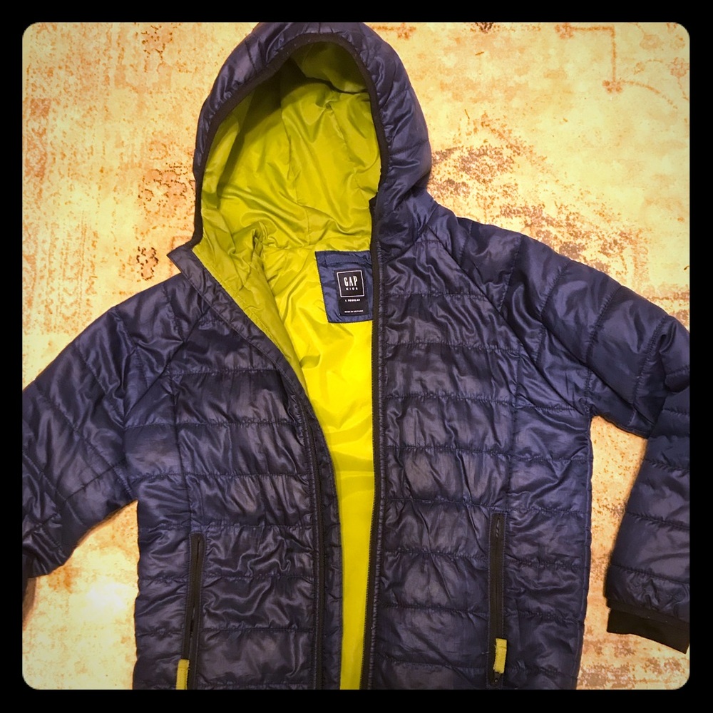 Gap boys size 10 / Large puffy jacket